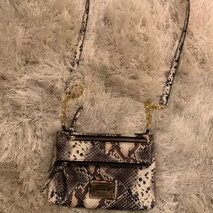 Snake skin crossbody